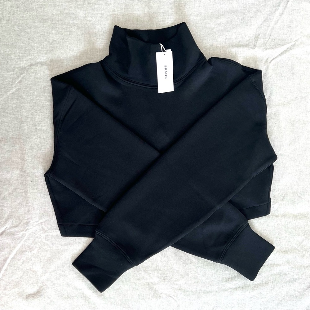 SPANX Brushed AE Bolero - Very Black - Women’s Small NWT - Picture 6 of 10